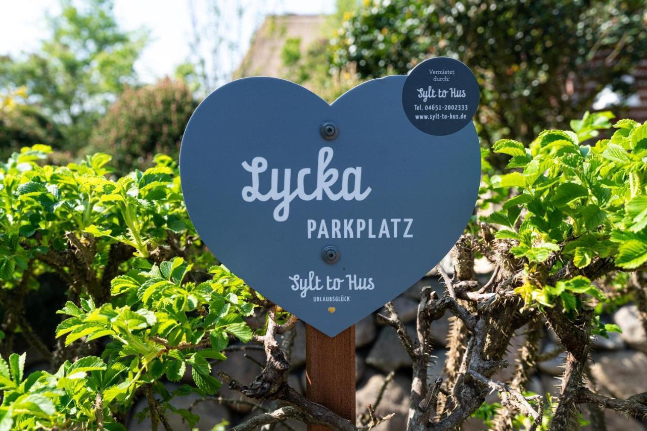 Appartement Lycka Keitum Kültér fotó